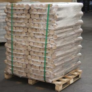 Premium Hartholzbriketts Buche ohne Loch